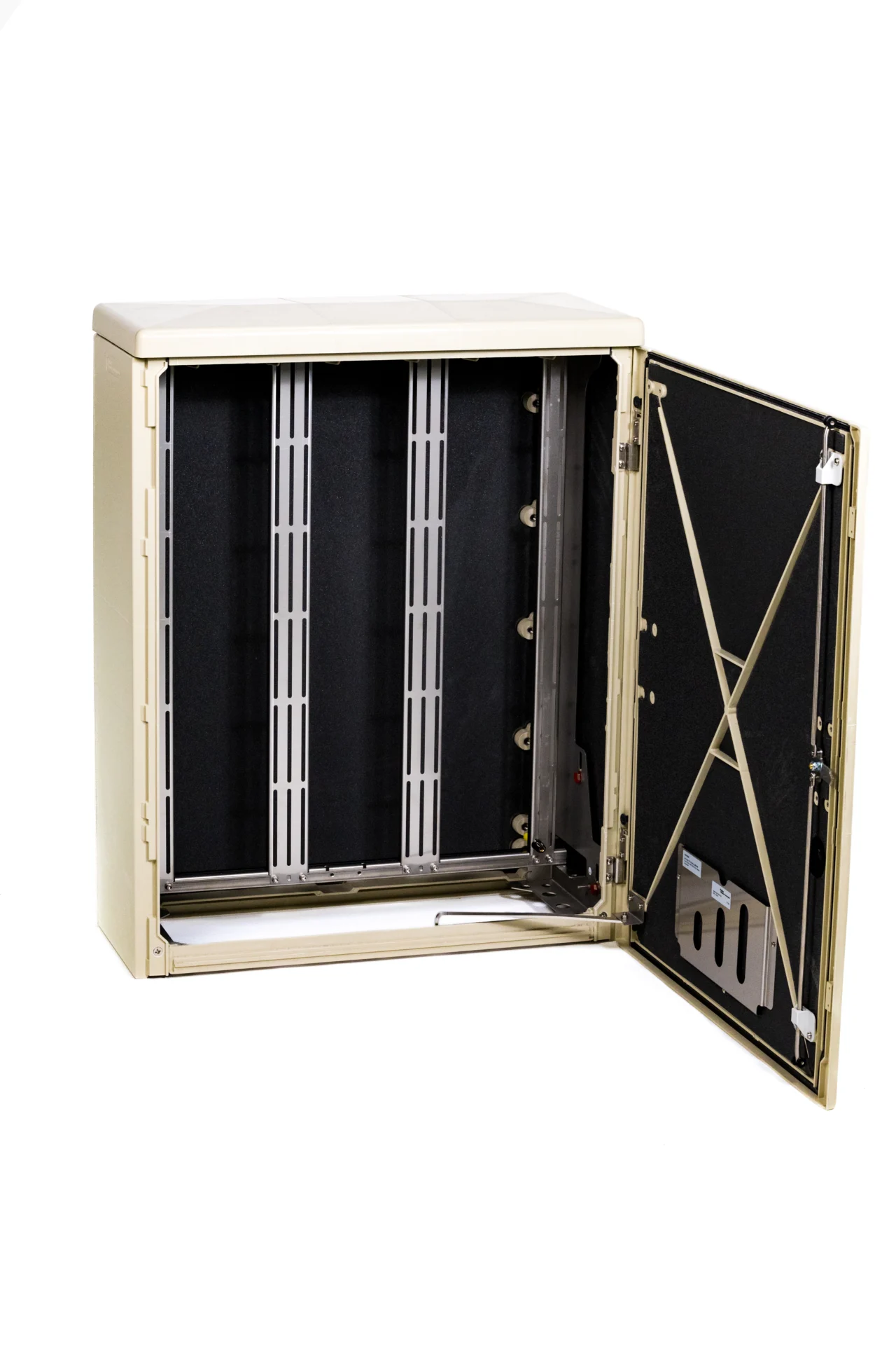geöffneter Photon Kabelschrank für KSWv für TK-Anwendungen