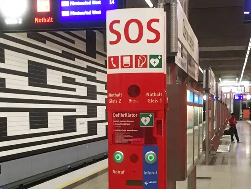 Photon Notrufsäule, Münchener Verkehrsgesellschaft