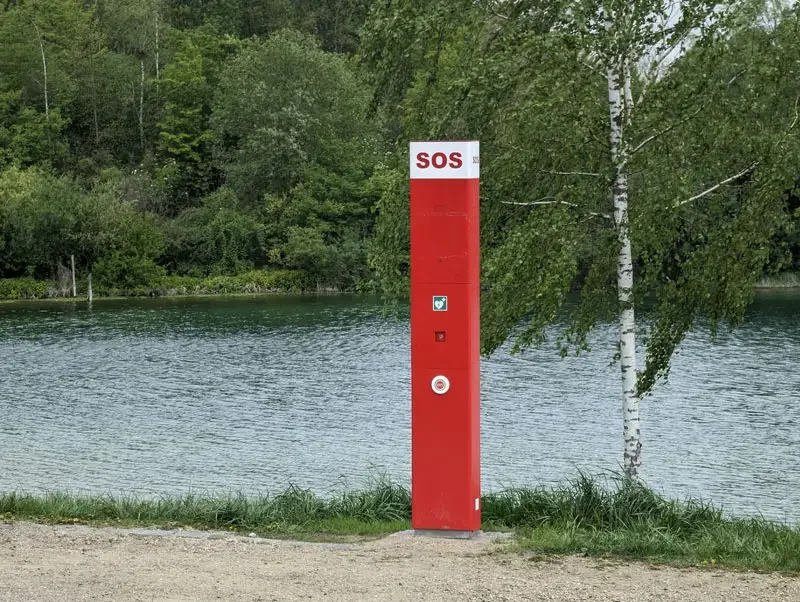 Photon Notrufsäule Feuerwehr