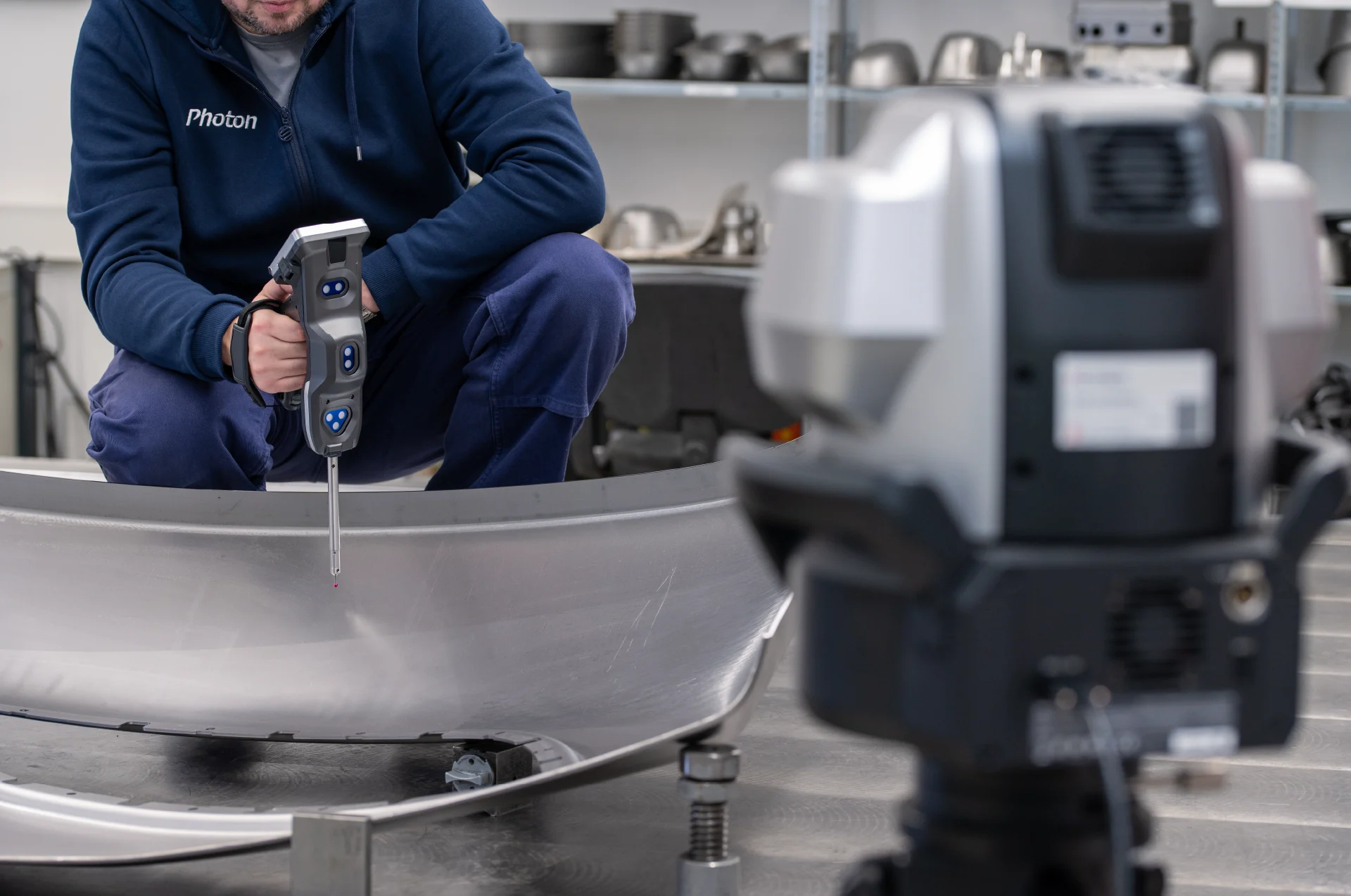 Prüfung durch Photon Mitarbeiter