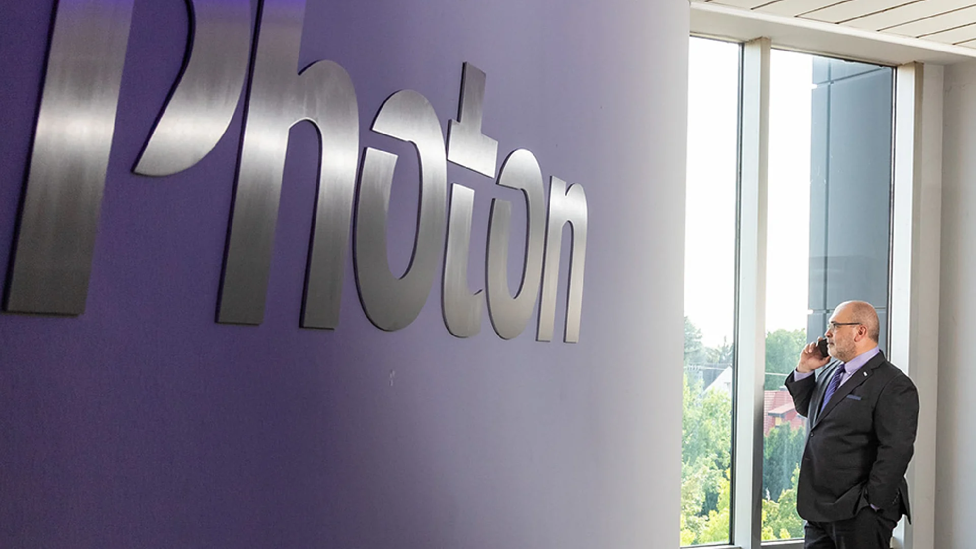 Photon-Logo, Photon Geschäftsführer Michael Brandhorst