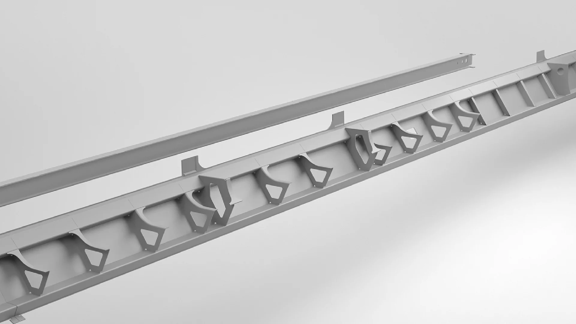 Lasergeschweißte Photon Dachgurte für S-Bahn HH