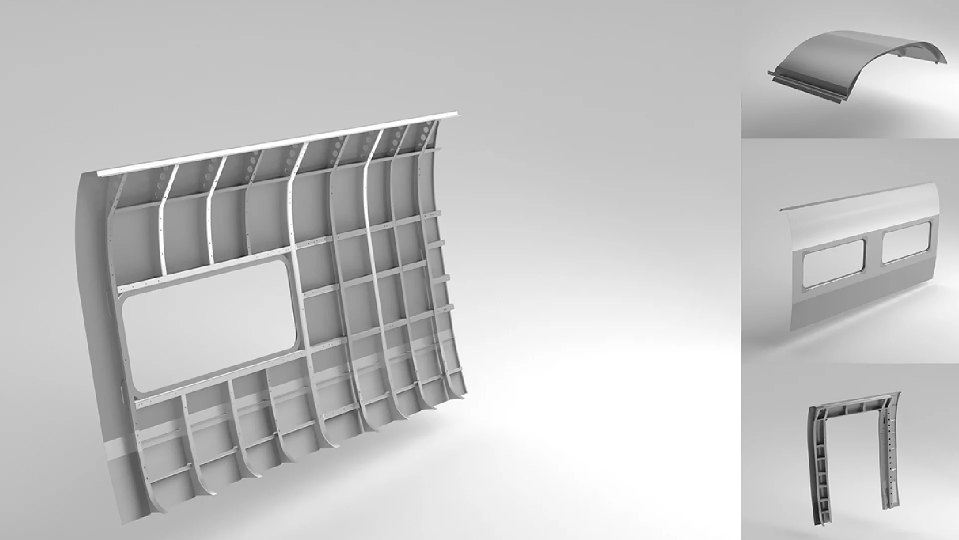 ICE4 Baugruppen, modulare Stahl-Leichtbauteile Photon