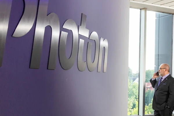 Photon logo, Photon Managing Director Michael Brandhorst