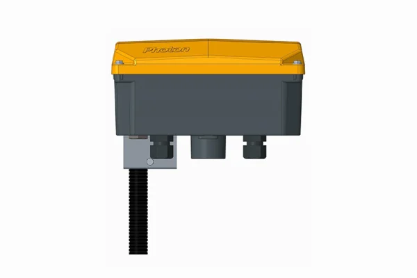 Photon Anschlusskasten SEW95-LWL mit Kabelschutzschlauch und Schutzschlauchabfangung