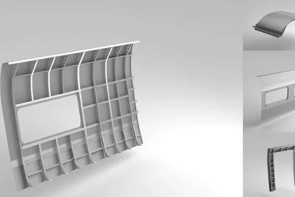 ICE4 Baugruppen, modulare Stahl-Leichtbauteile Photon